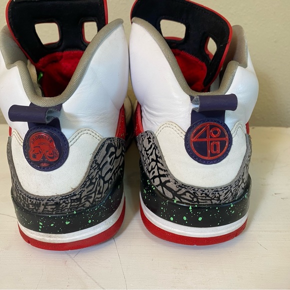 Jordan Spizike poision green size 12 - Picture 6 of 6